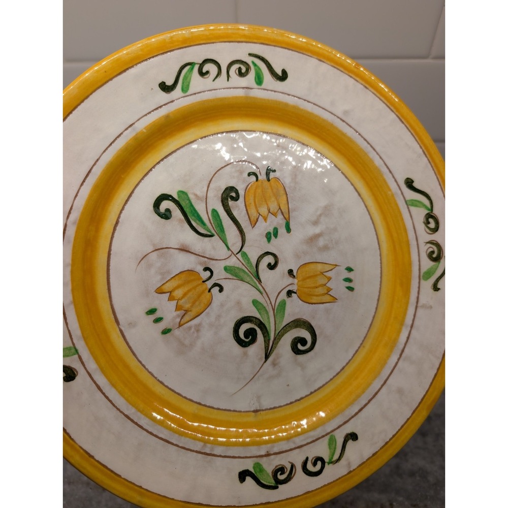 Stangl Pottery Tulip 10 Inch Plate NJ USA